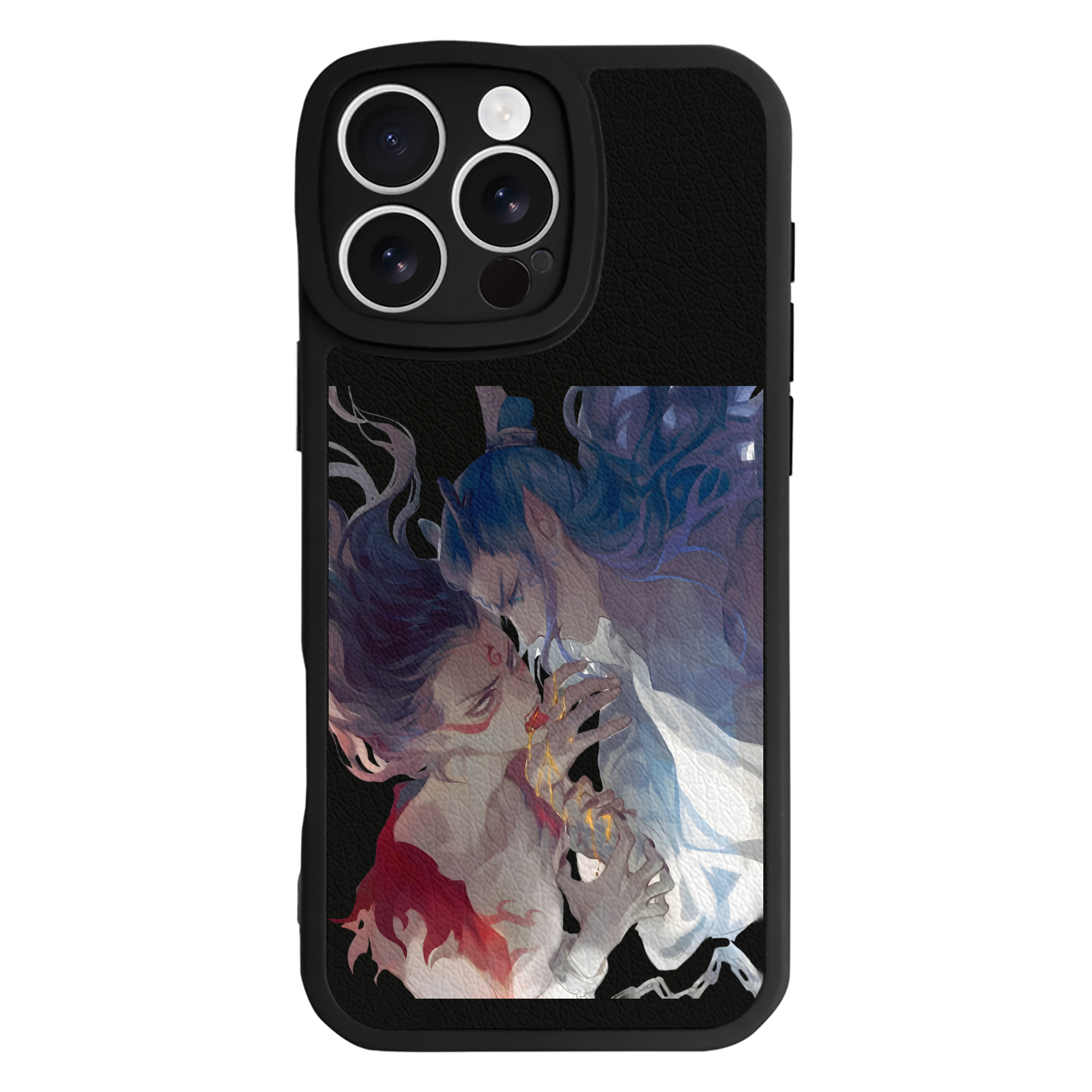 （画像用） Ne Zha 2 ナタ 魔童の大暴れ 【iPhone 16シリーズ対応】シリコンスマホケース（レザー調） 材質：シリコン